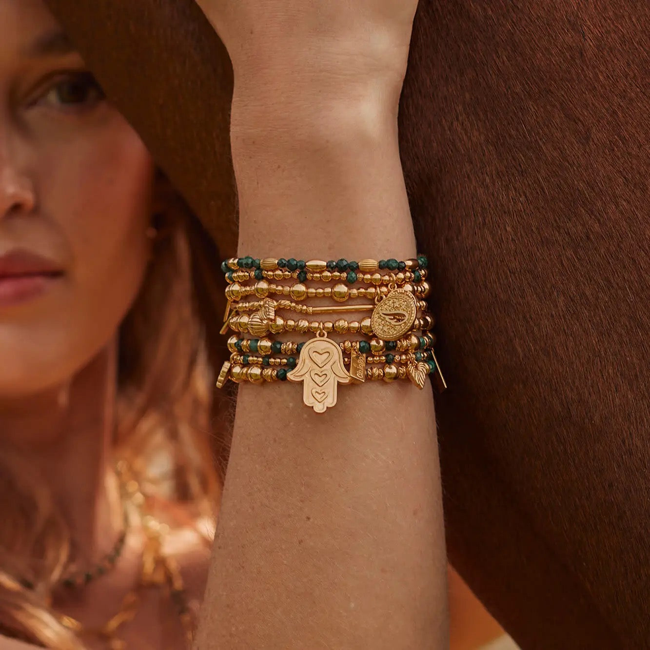 ChloBo Gold Wing Of Protection Bracelet